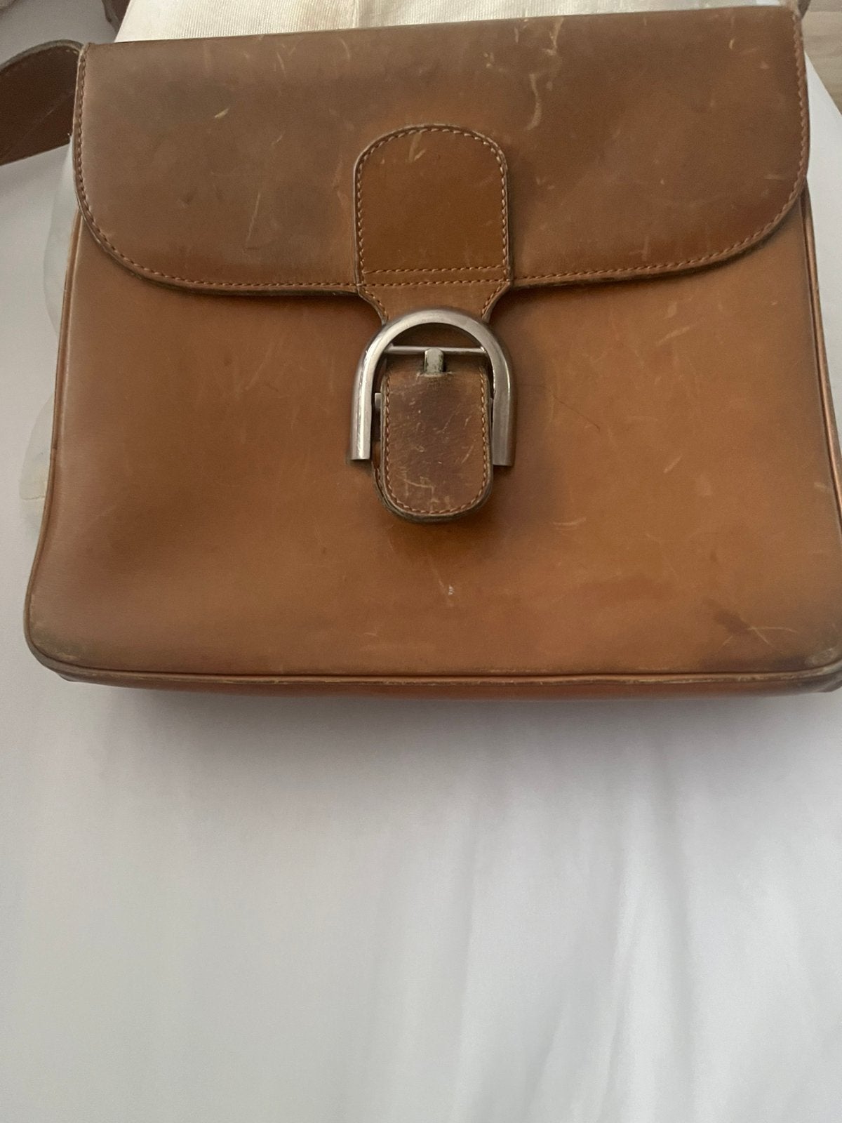 Glanzende tas van Delvaux, Handtassen en Accessoires, Ophalen of Verzenden, Zo goed als nieuw