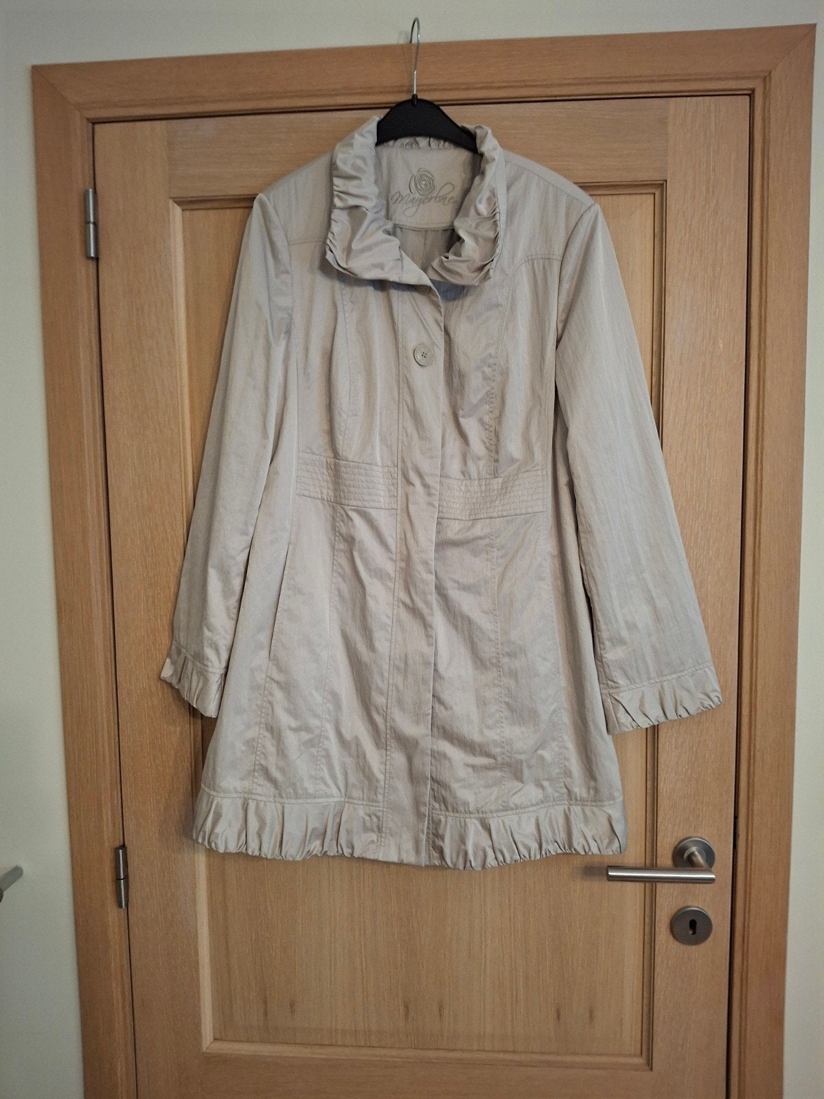 zeer mooie zomerjas, Kleding | Dames, Jassen | Zomer, Ophalen, Mayerline, Beige, Maat 42/44 (L)