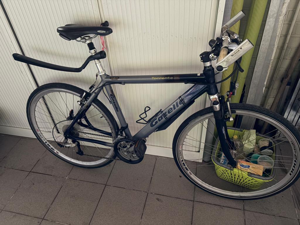 Heren fiets, Fietsen en Brommers, Fietsen | Heren | Sportfietsen en Toerfietsen, Zo goed als nieuw, Ophalen of Verzenden