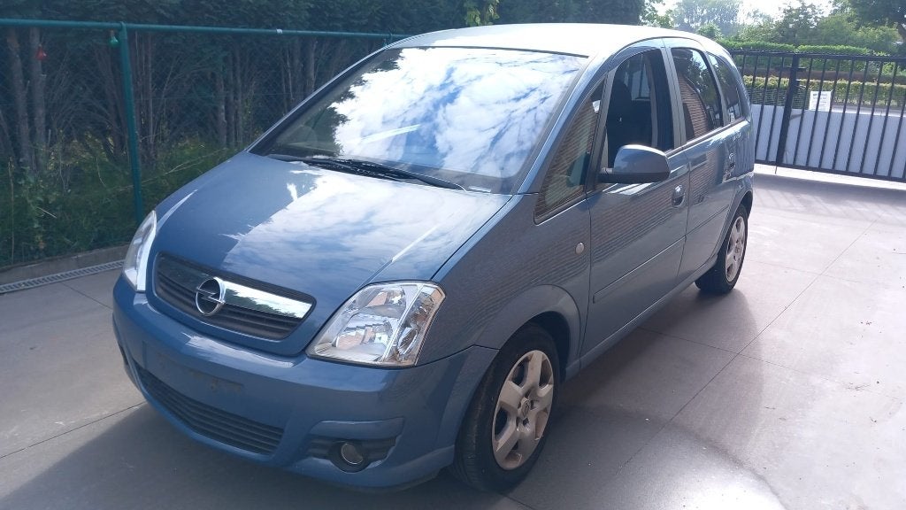 opel meriva Weinig km, Auto's, Voorwielaandrijving, Zwart, 4 cilinders, Blauw