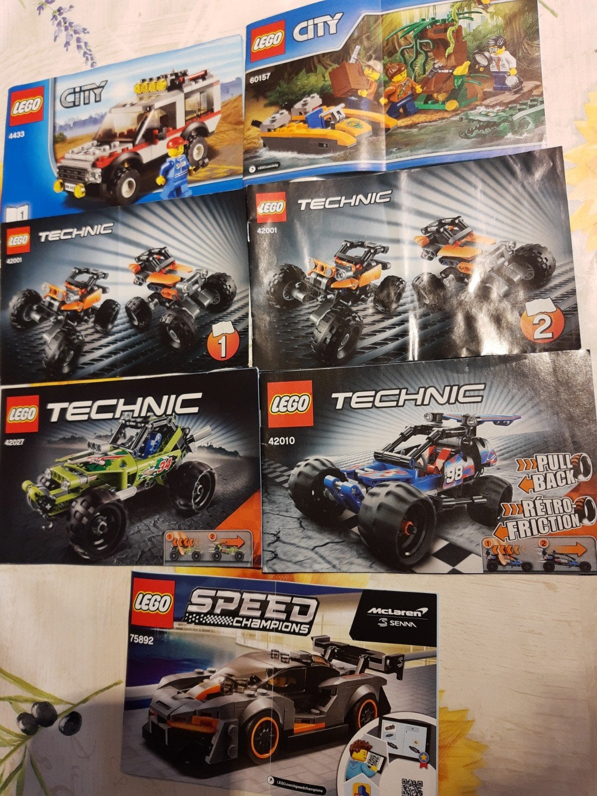 Lego handleidingen, Ophalen of Verzenden, Zo goed als nieuw, Inclusief instructies, Lego