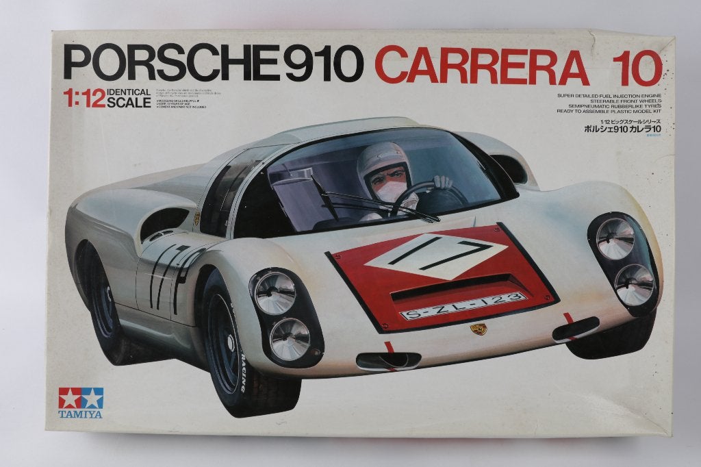 Tamiya Porsche 910 Carrera 10 1/12e, Hobby & Loisirs créatifs, Modélisme | Voitures & Véhicules, Enlèvement ou Envoi, Voiture