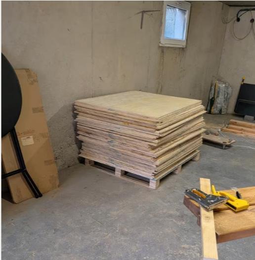 Multiplex - Hout, Doe-het-zelf en Bouw, Hout en Planken, Ophalen, Minder dan 25 mm, Zo goed als nieuw, Plank