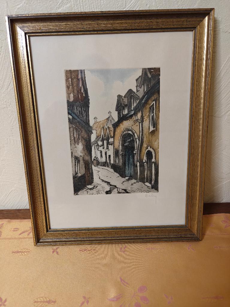 Aquarelle Belin, Hobby & Loisirs créatifs, Peinture, Enlèvement, Comme neuf, Aquarelle