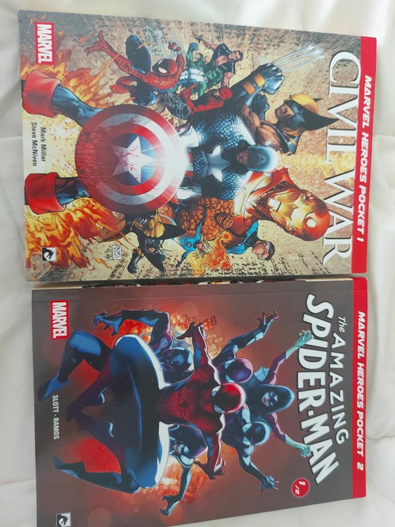Boeken superhelden, Ophalen