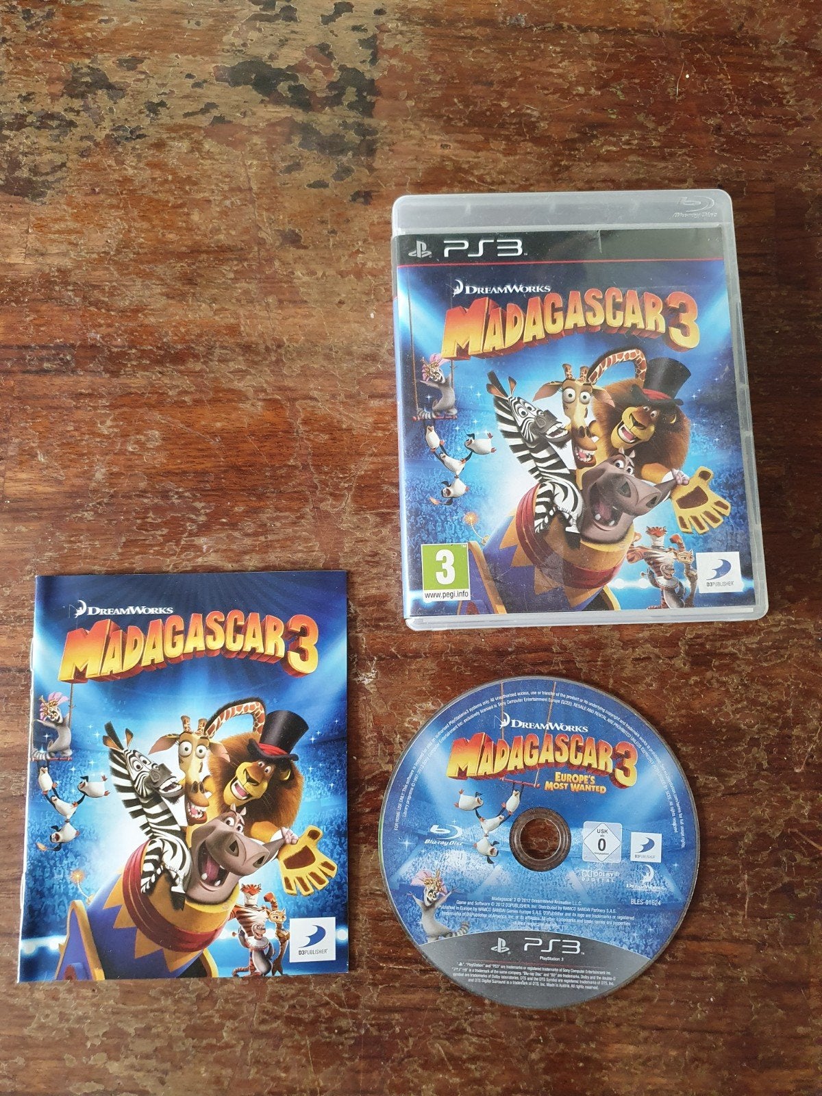 Madagascar 3, Games en Spelcomputers, Games | Sony PlayStation 3, Verzenden