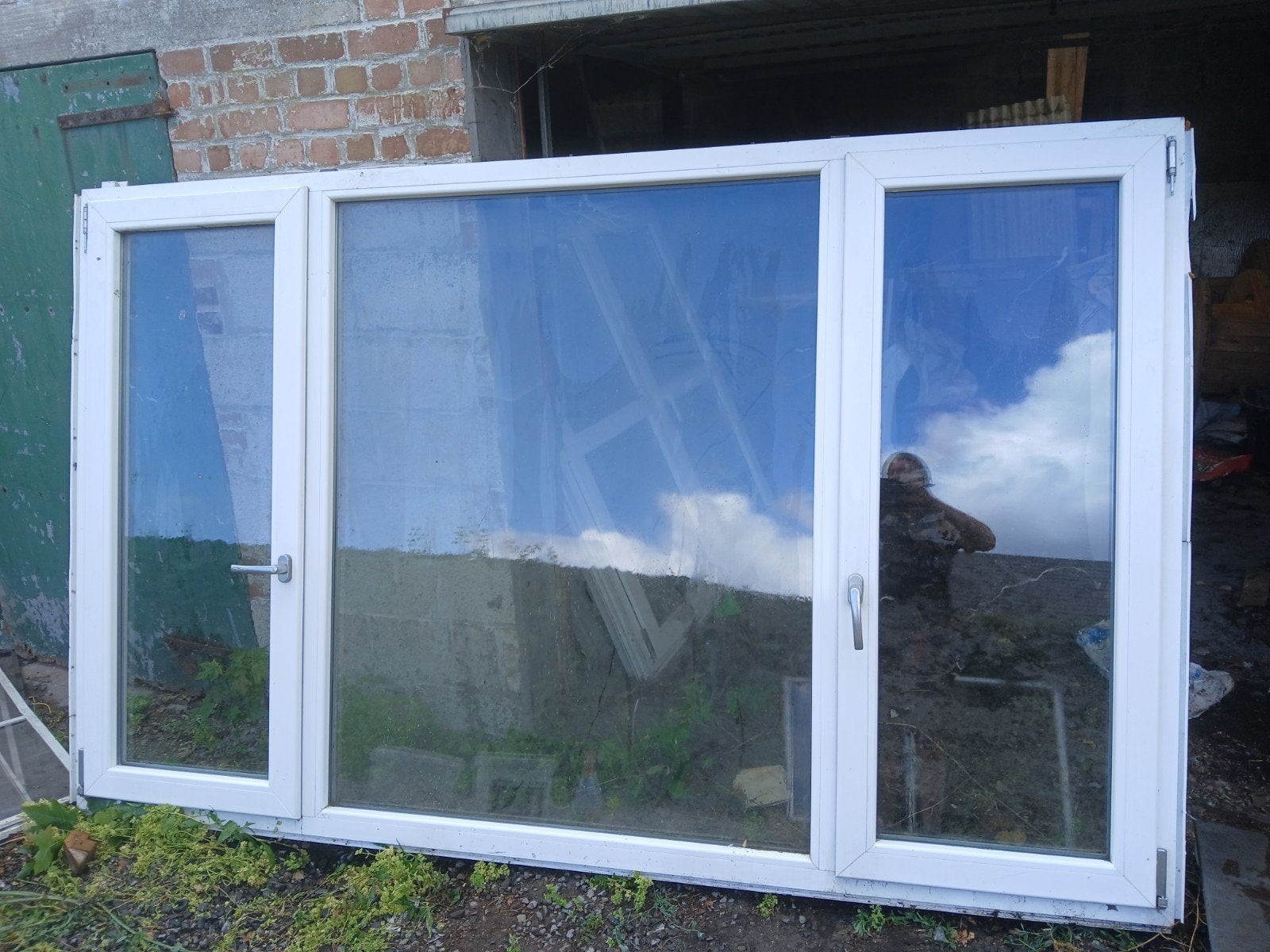 Pvc raam b249 h156, Doe-het-zelf en Bouw, Ophalen