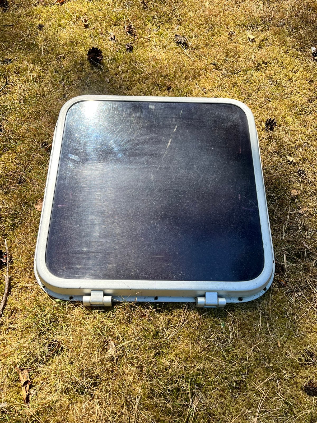 Dekluik 57x57 cm, Watersport en Boten, Bootonderdelen, Ophalen of Verzenden, Gebruikt, Dekbeslag, Zeilboot of Motorboot