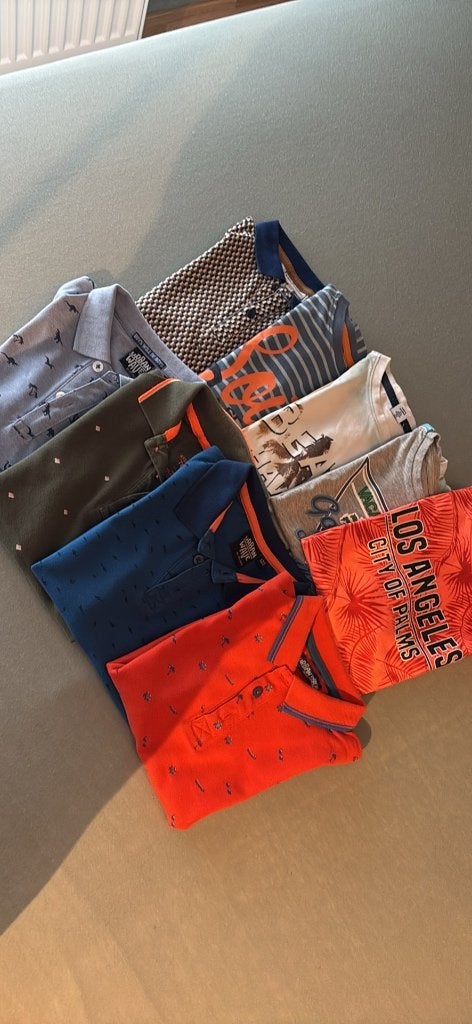Jongens shirts + polos maat 122, Kinderen en Baby's, Kinderkleding | Maat 122, Ophalen
