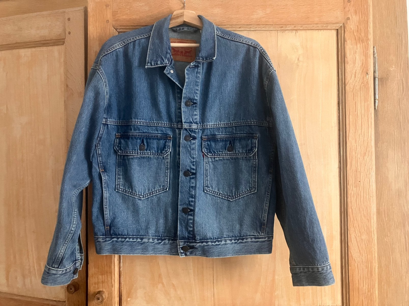 Veste jeans Levis Homme S, Vêtements | Hommes, Vestes | Été, Enlèvement ou Envoi, Porté