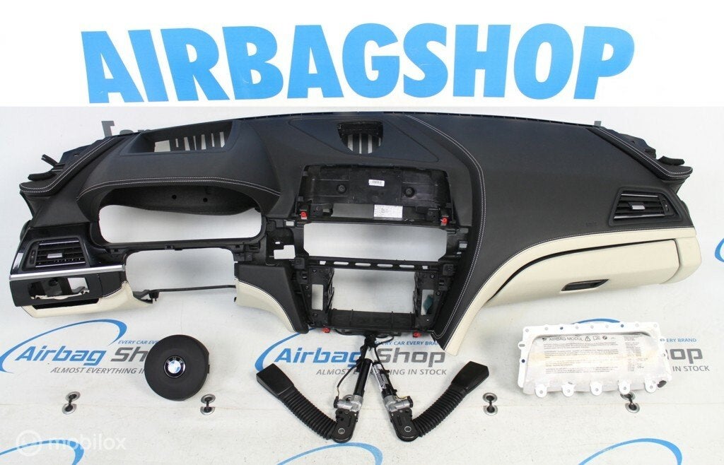 Airbag kit Tableau de bord cuir HUD BMW 6 F06 F12, Enlèvement ou Envoi, Utilisé
