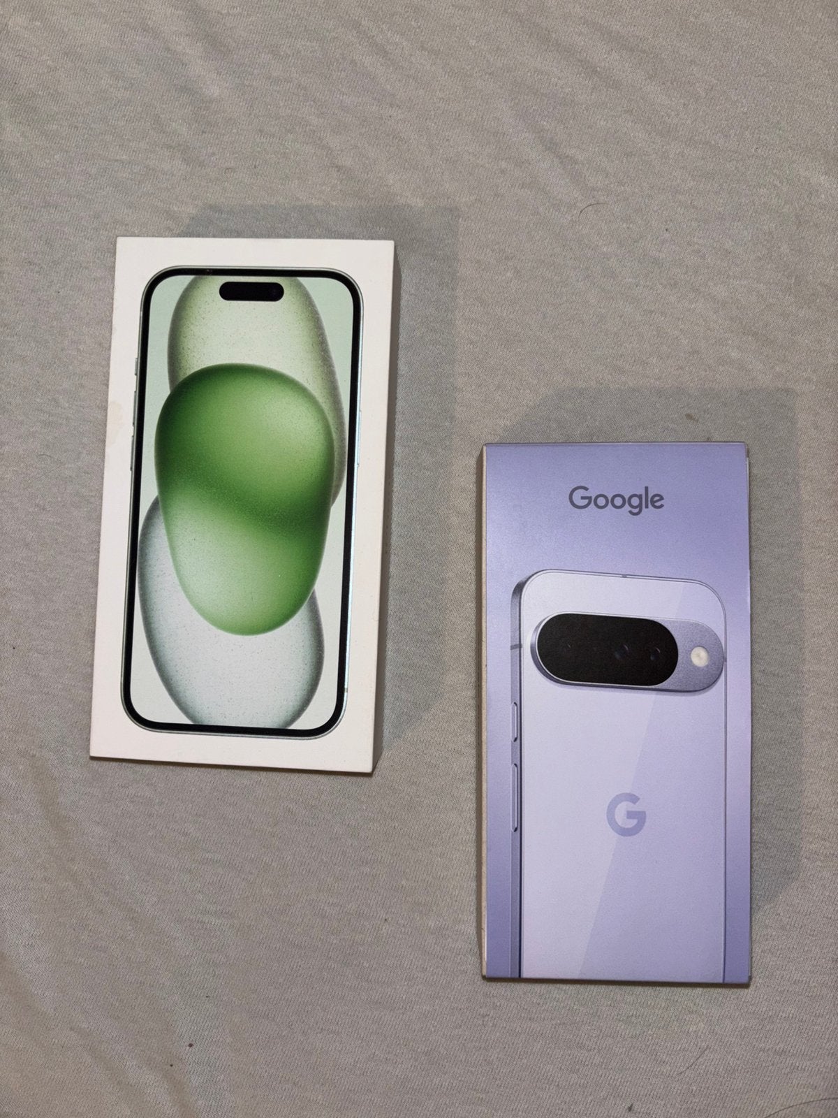 iPhone 15 + Google Pixel 10 pack, Ophalen of Verzenden, Zo goed als nieuw