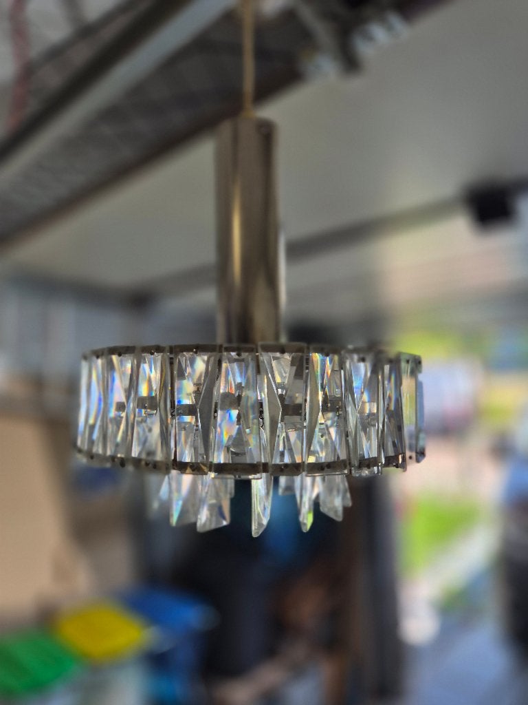LUSTRE VINTAGE, Enlèvement, Utilisé, Verre, VINTAGE