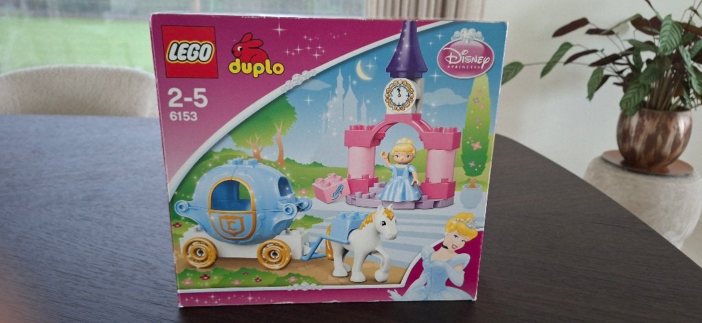 Nieuwe duplo 6153.  Prinses en koets, Compleet, Overige thema's, Nieuw, Ophalen of Verzenden