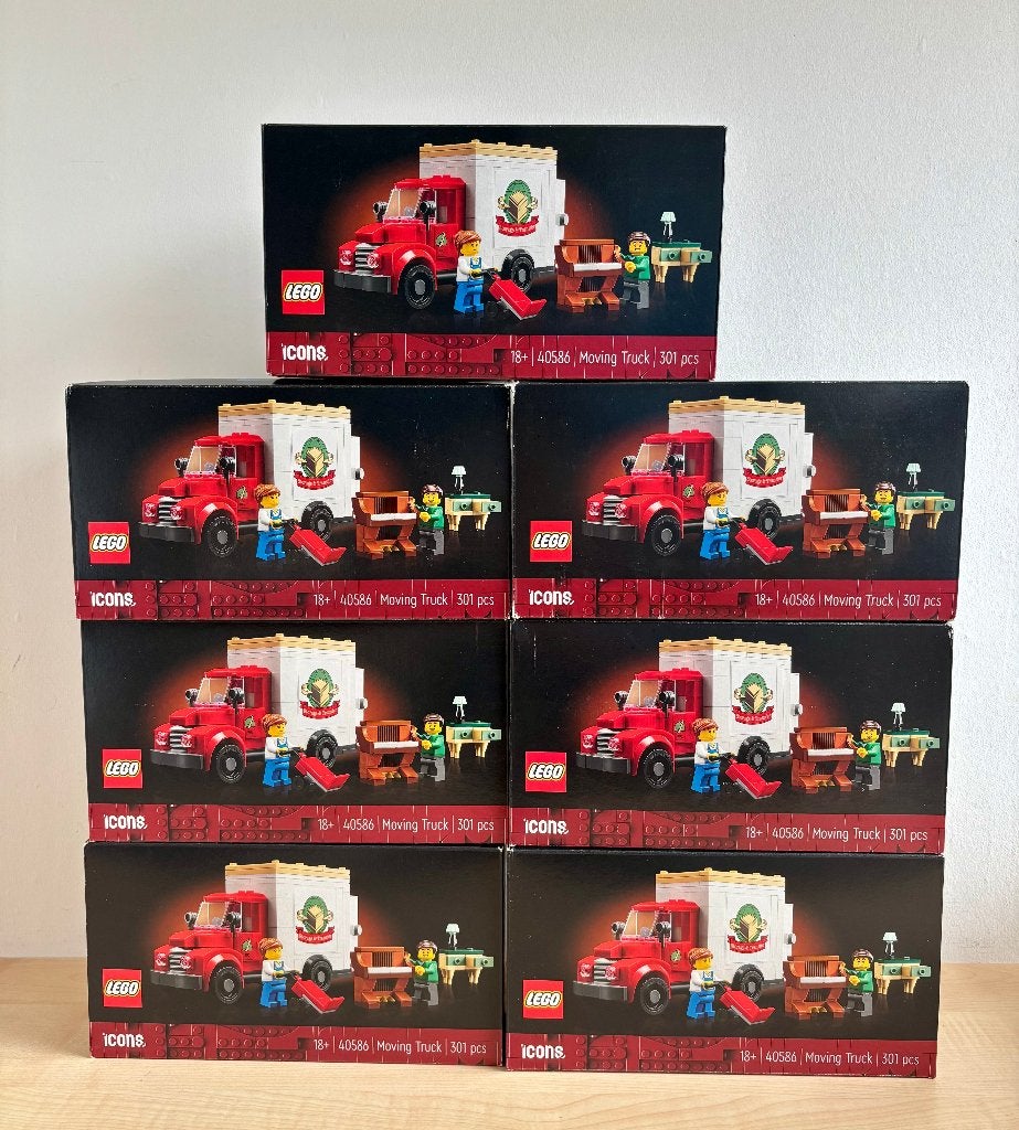 Lego Icons 40586 Moving Truck Nieuw!, Nieuw, Ophalen of Verzenden, Icons, Complete set