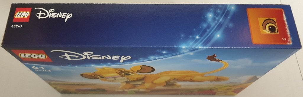 LEGO 43243 Simba, le Roi Lion – version lionceau – NEUF, Neuf, Enlèvement ou Envoi, Ensemble complet, Disney