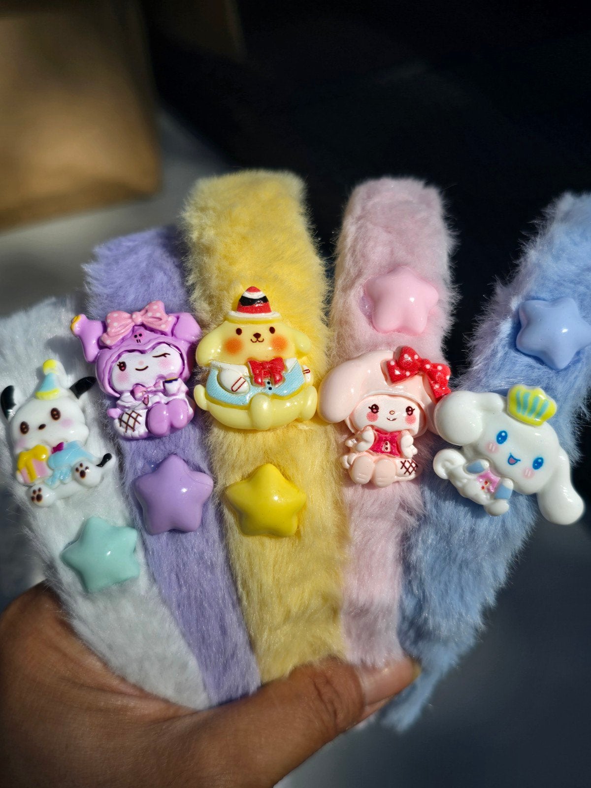 5 pièces de diadème moelleux Sanrio, Hello Kitty, Enlèvement ou Envoi, Neuf