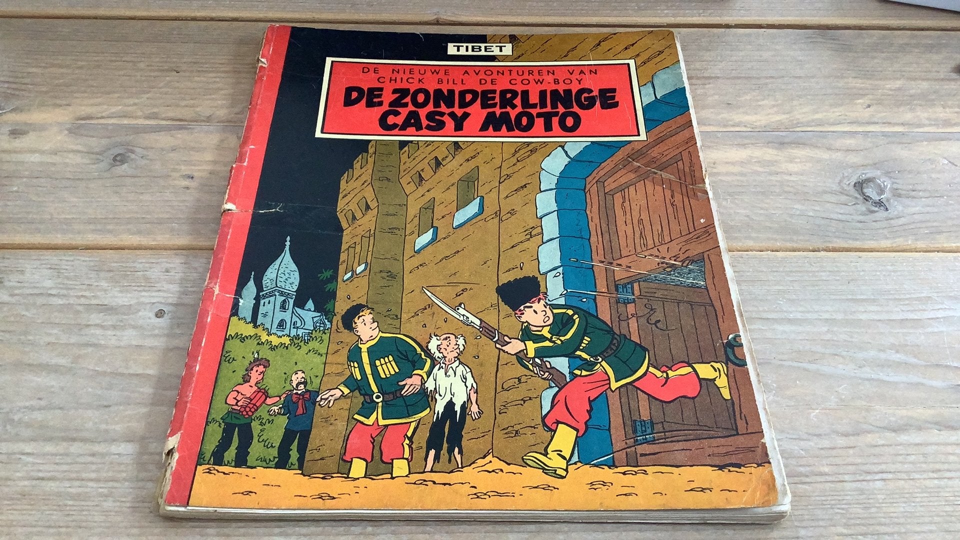 Lombard collectie 23 - De zonderlinge casy Moto - 1956, Ophalen of Verzenden