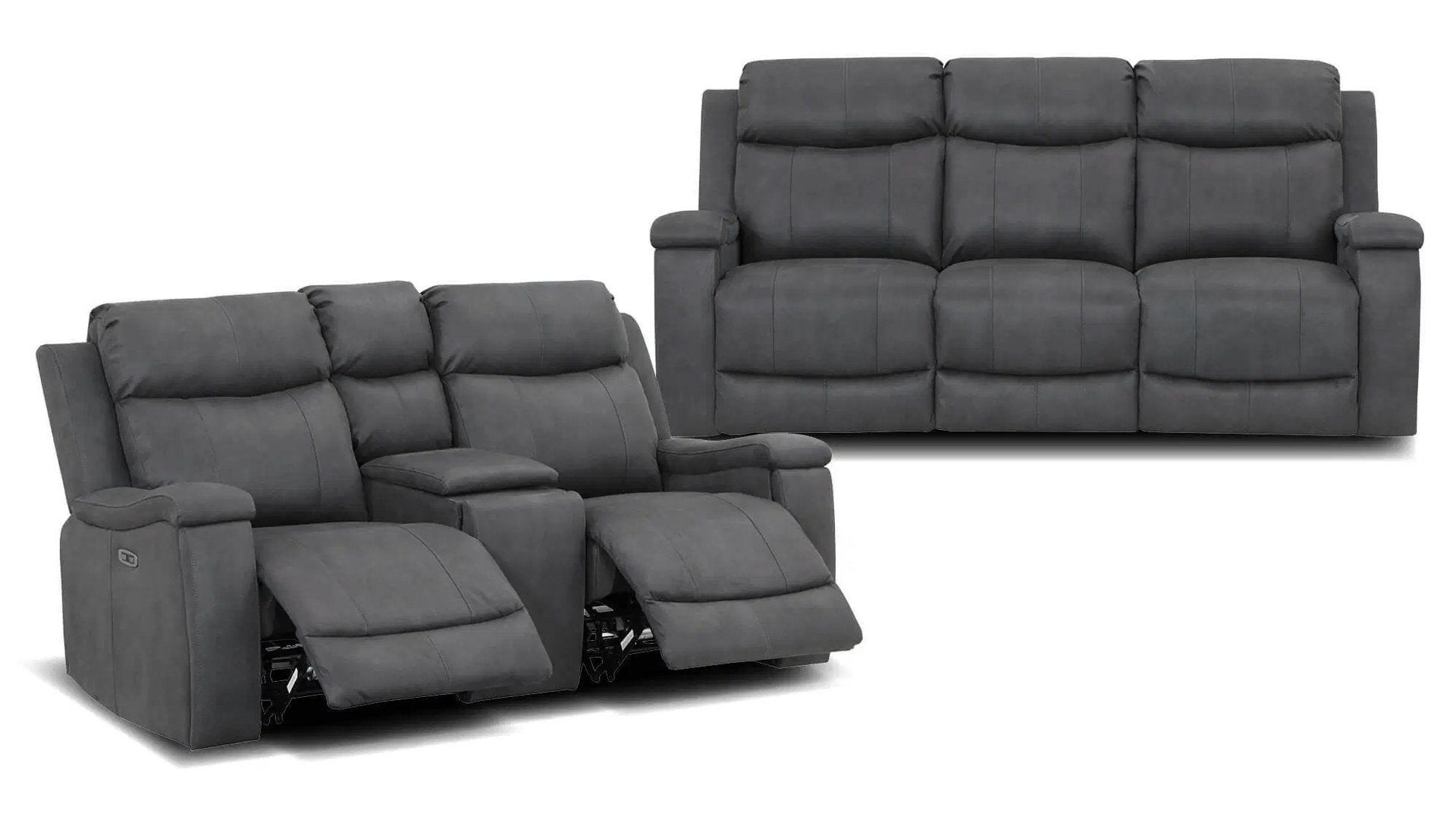 Harvey 2+3 salon, 4x elektrische relax, nieuwprijs €3800, Ophalen, Nieuw
