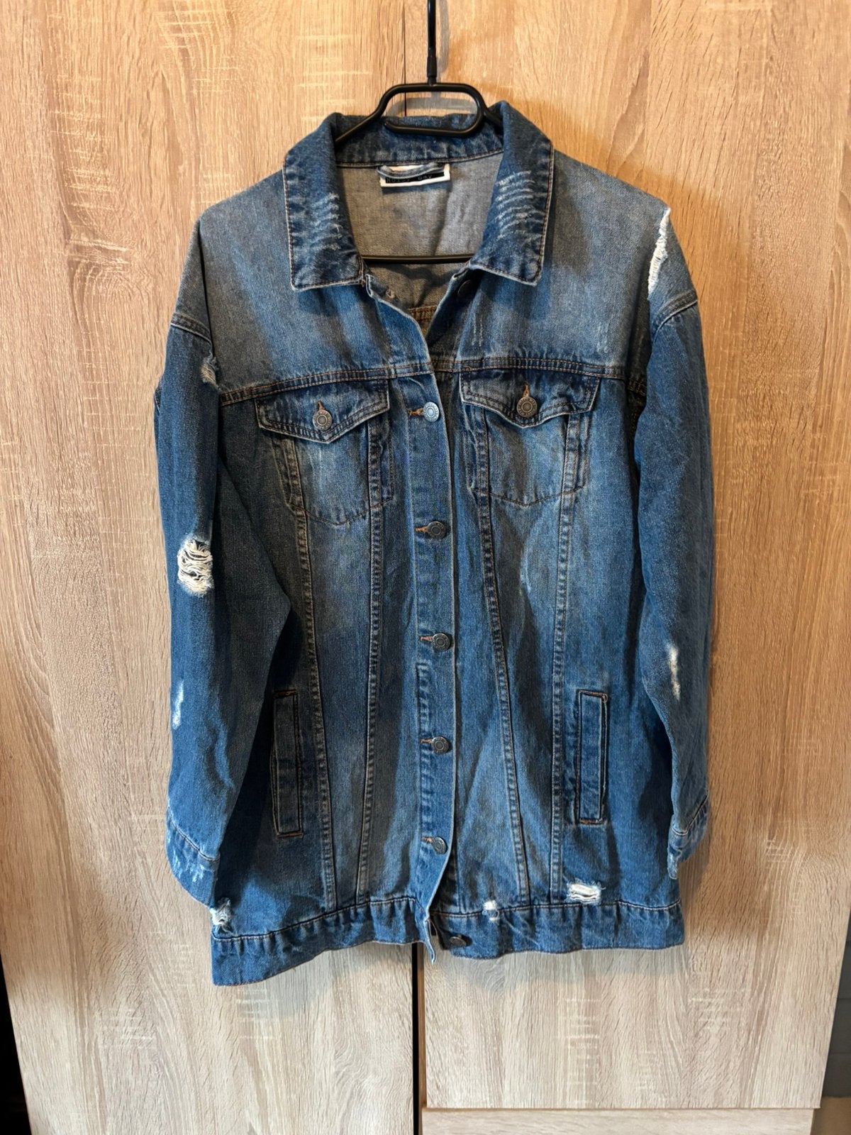 Jaensvest noisy may, Kleding | Heren, Jassen | Zomer, Ophalen of Verzenden, Zo goed als nieuw, Maat 52/54 (L), Blauw
