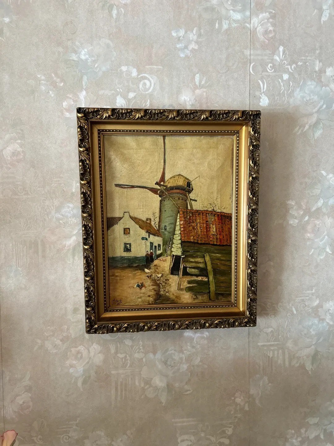 windmolenschilderij, Enlèvement, Paysage