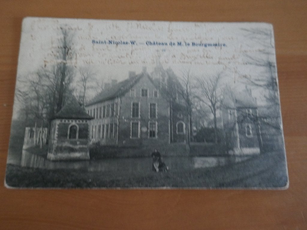 st niklaas-waas st-nicolas-w château de m le bourgemestre, Envoi, Affranchie, Flandre Orientale