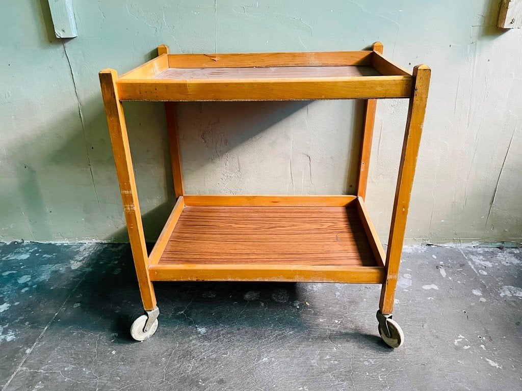 Serveerwagen Vintage 50s @ OXFAM Solidariteit, Ophalen, Gebruikt, Overige materialen, Vintage