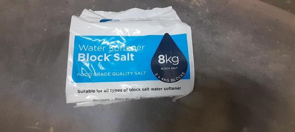 zoutblokken, Ophalen, Nieuw, Waterontharder met zout