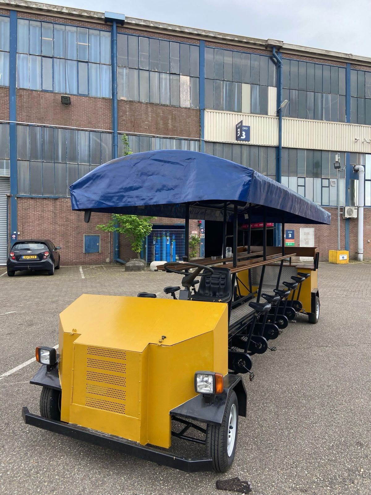 Bierfiets 12-20 personen, Ophalen