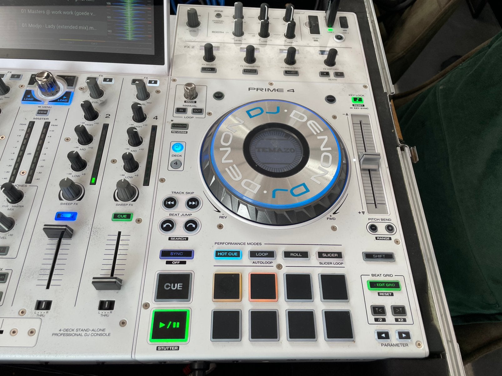 Denon prime 4 white, Muziek en Instrumenten, Dj-sets en Draaitafels, Ophalen, Zo goed als nieuw, Denon