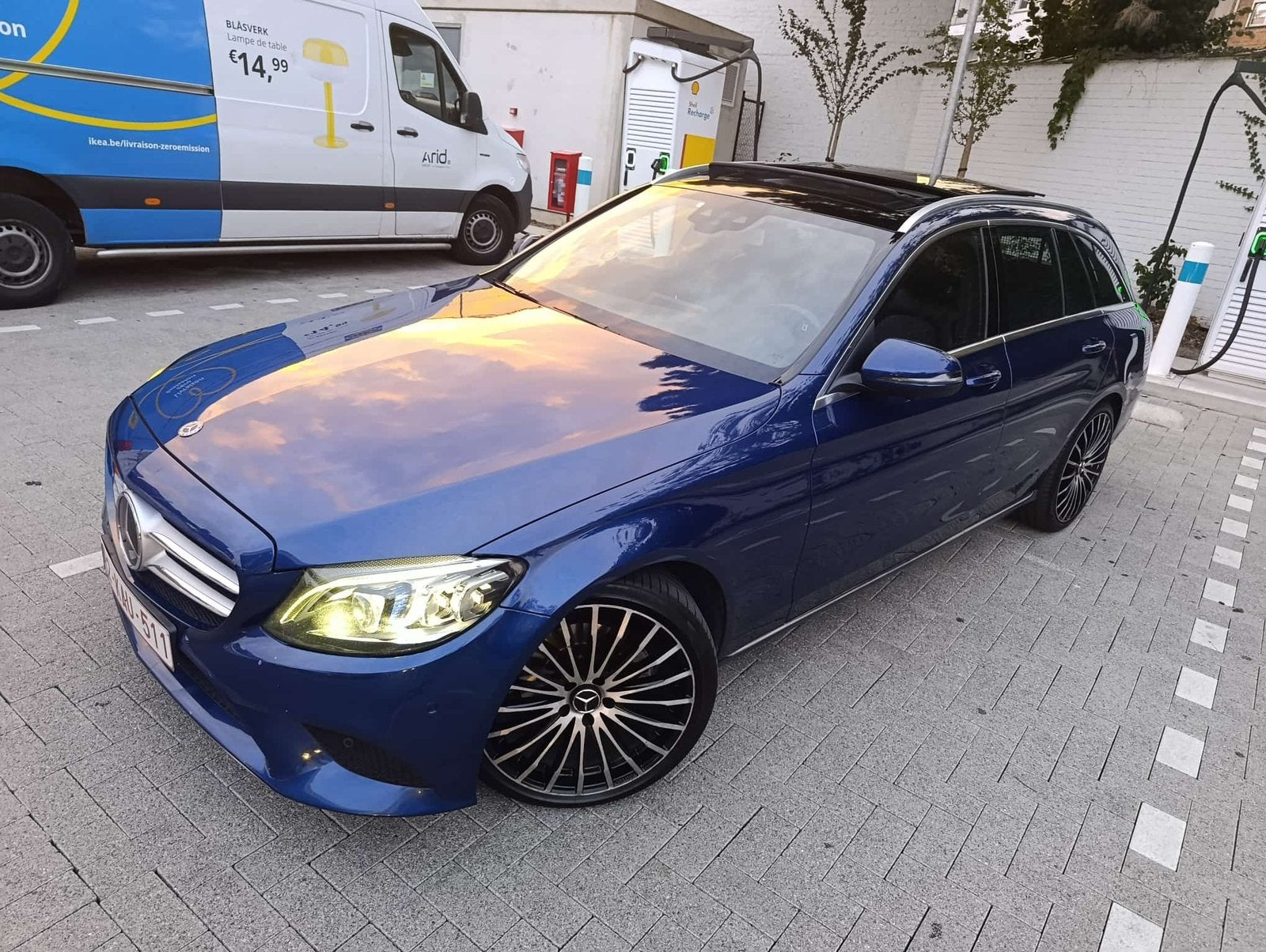 Mercedes c200 essence, Autos, Cuir, Euro 6, Carnet d'entretien, 5 portes