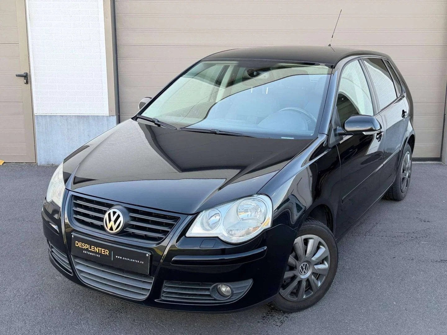 Volkswagen Polo Polo 1.2i United GARANTIE/AIRCO/PARKEERSENSO, Autos, Achat, Entreprise, Boîte manuelle, Noir