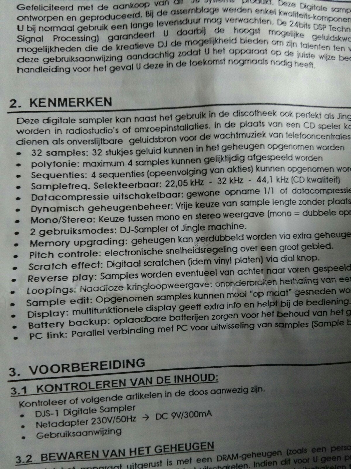 JBsystem  sampler, Muziek en Instrumenten, Samplers, Ophalen, Gebruikt