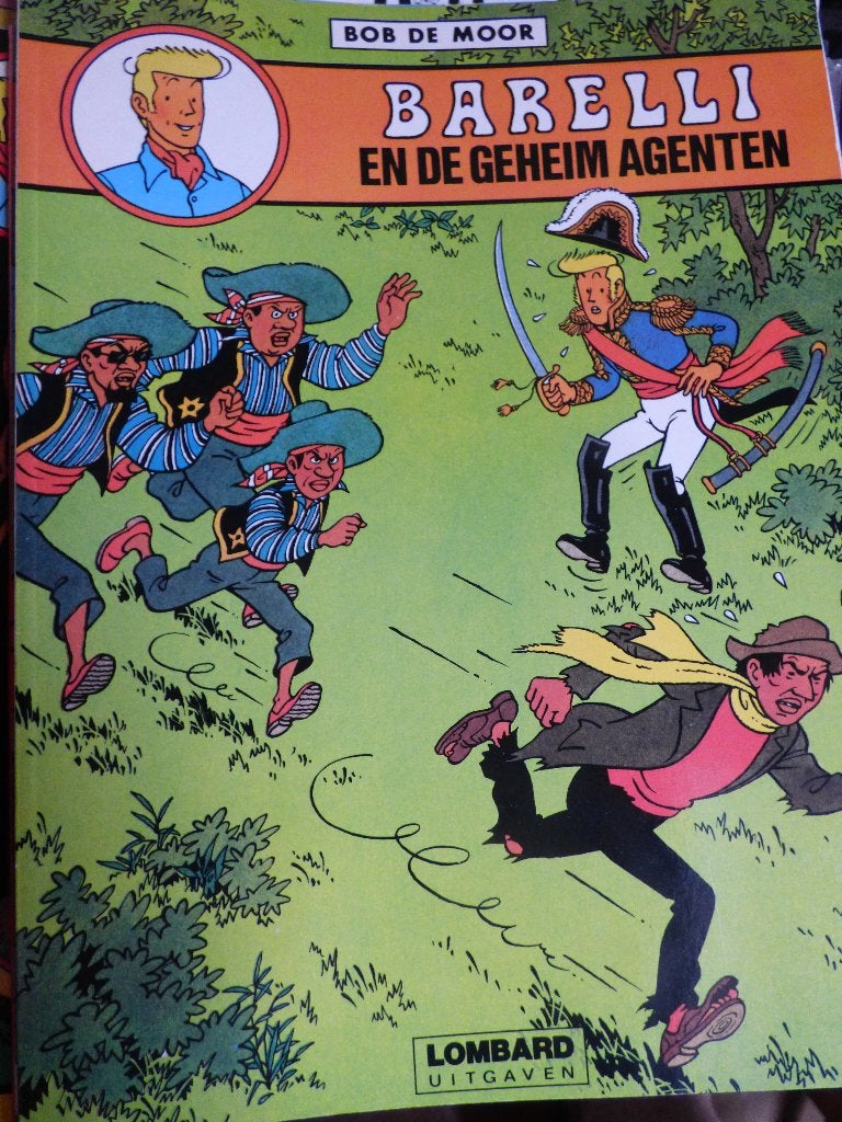 barelli  en de geheim agenten ,  door bob de moor, Enlèvement ou Envoi