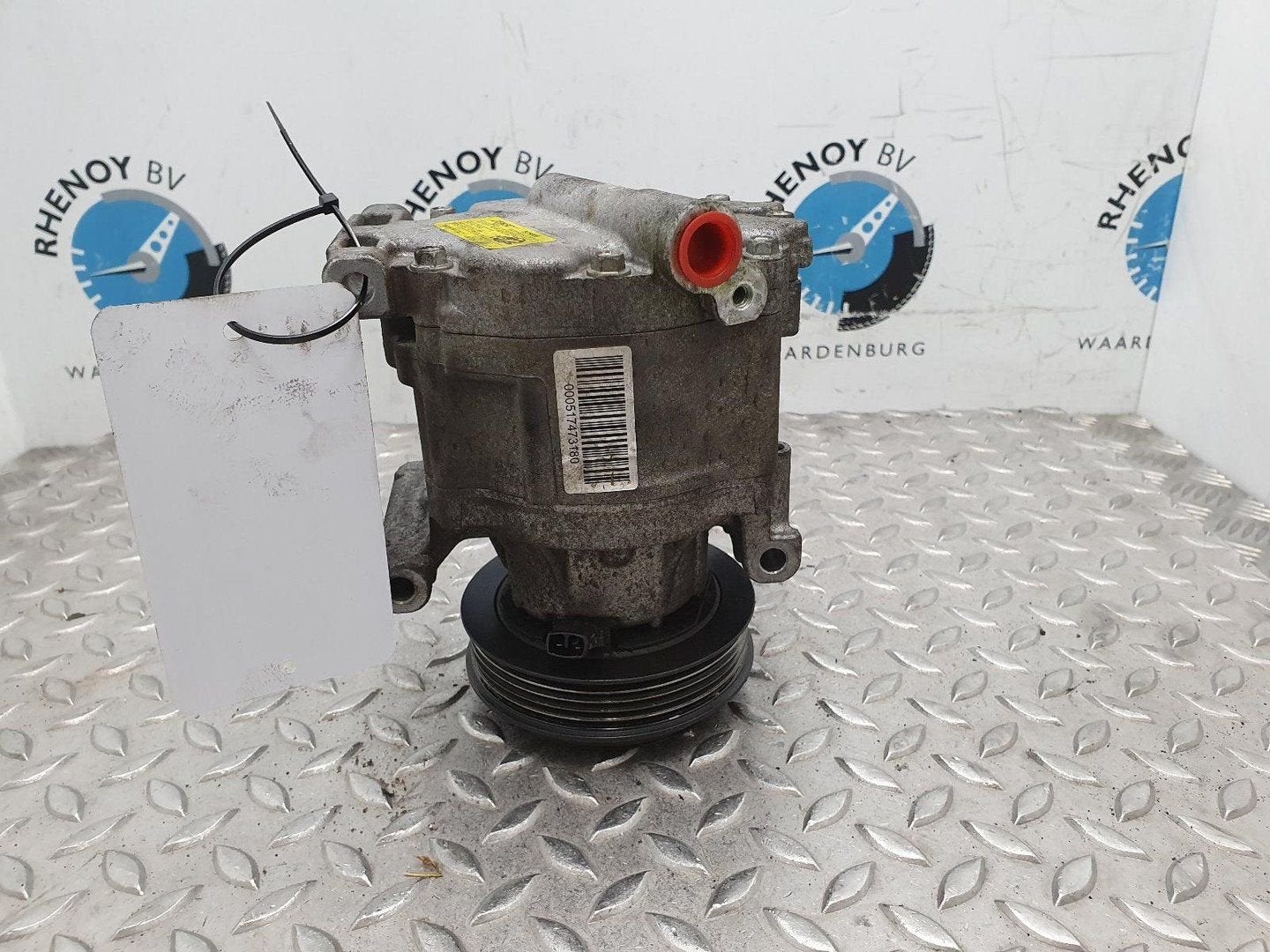 FIAT 500 0.9 TWINAIR LOUNGE  AIRCO COMPRESSOR / AIRCOPOMP 20, Ophalen of Verzenden, Gebruikt, ARN erkend