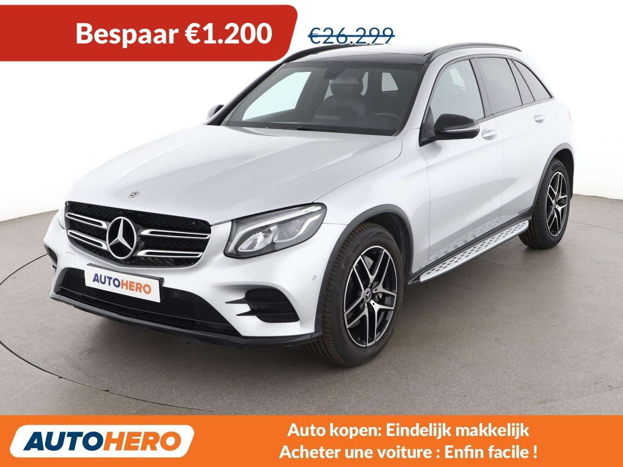 Mercedes-Benz GLC GLC 220 GLC 220 4Matic AMG Line, Autos, Argent ou Gris, Achat, 129 g/km, Noir