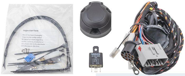 Volvo 13 polige  kabel set trekhaak Xc70 met grijze stekker, Ophalen of Verzenden, Nieuw