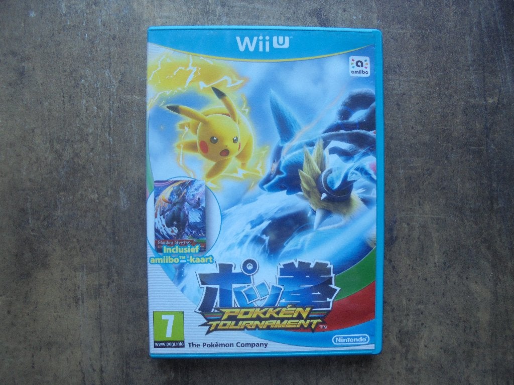 Pokkén Tournament voor Wii U (zie foto's), Consoles de jeu & Jeux vidéo, Jeux | Nintendo Wii U, Enlèvement ou Envoi, 1 joueur