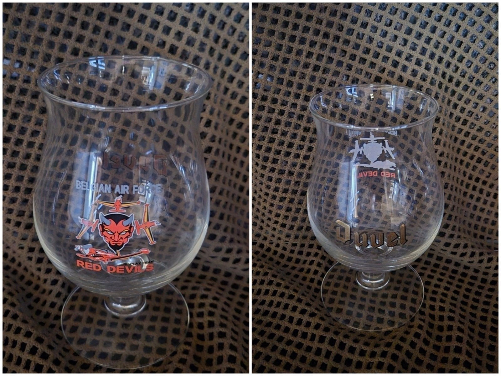 Duvel glas., Ophalen of Verzenden, Gebruikt, Bierglas