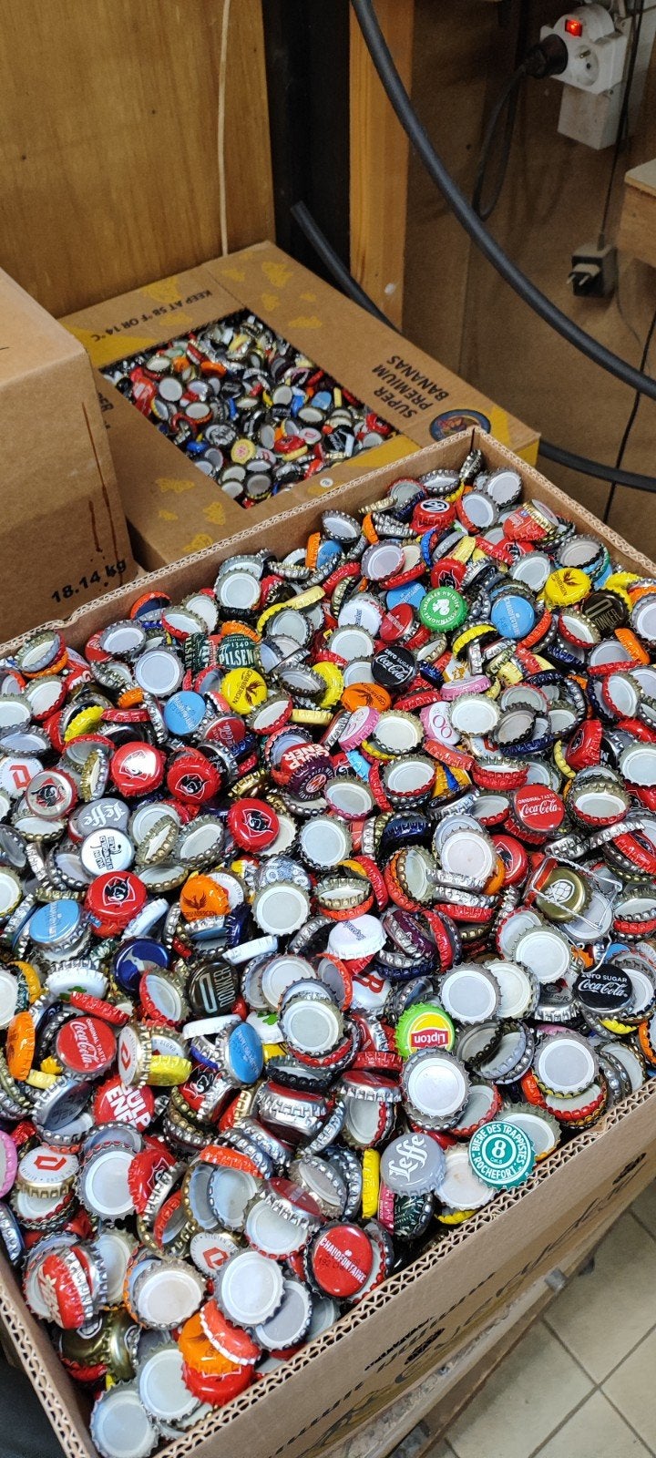 kroonkurken, Collections, Marques de bière, Enlèvement