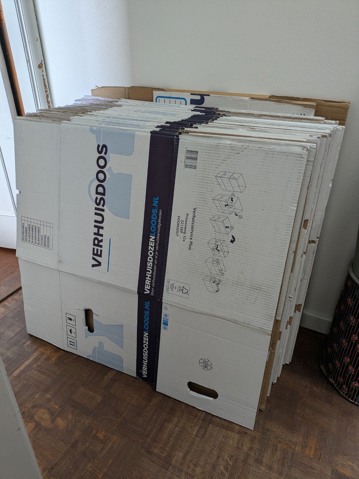 Boîtes de déménagement 50 pièces, Bricolage & Construction, Casiers & Boîtes, Enlèvement