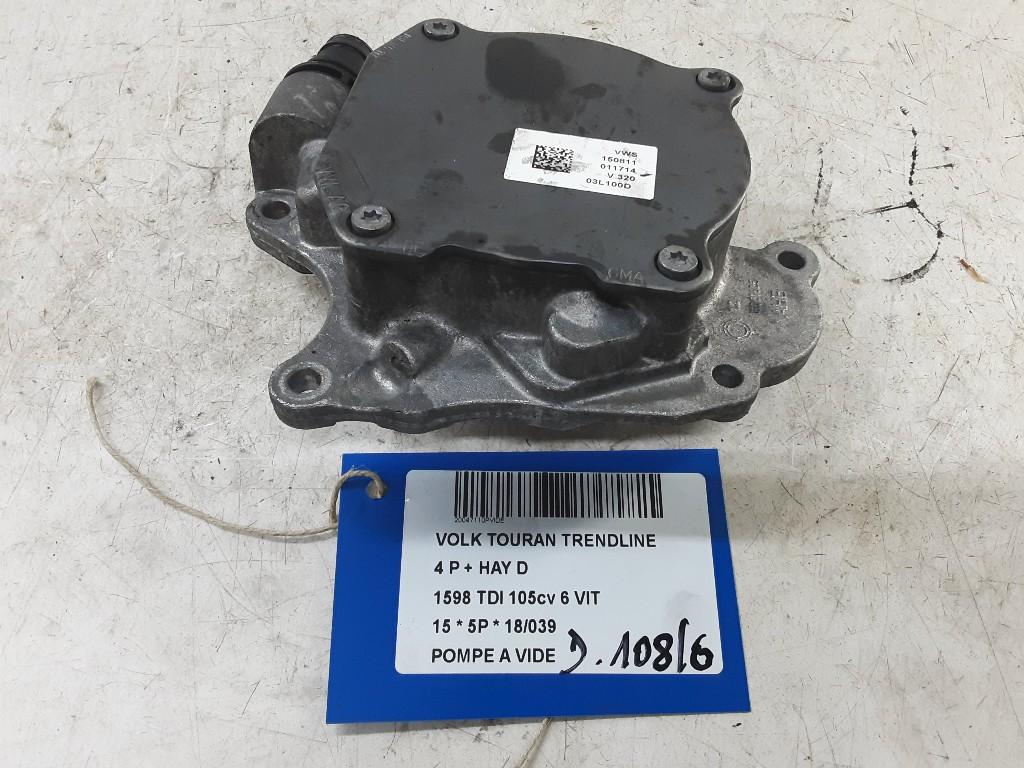 VACUUM POMPE Volkswagen Touran (1T1 / T2) (03L100D), Autos : Pièces & Accessoires, Moteurs & Accessoires, Volkswagen, Mevr. I. Hauben