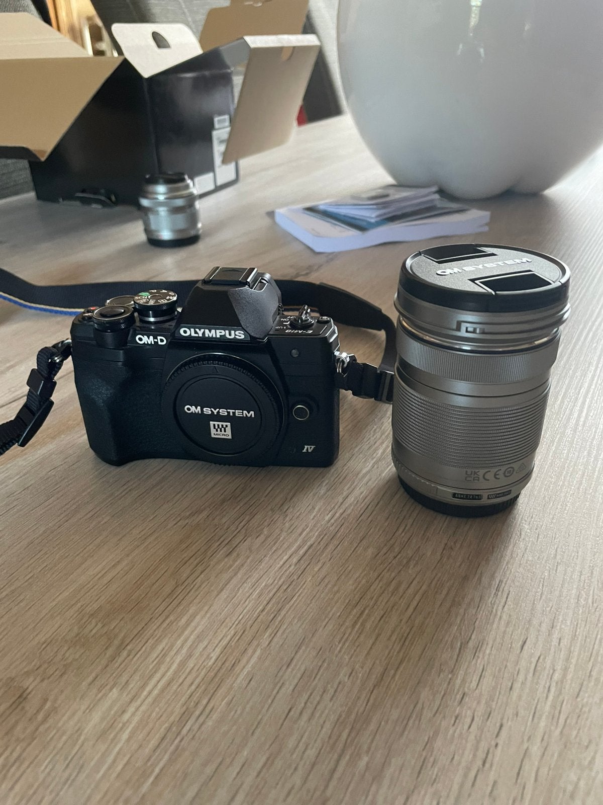 Olympus OM-D E-M10 Mark IV + 40-150mm (2000 déclenchements), Ophalen of Verzenden, Zo goed als nieuw, Olympus