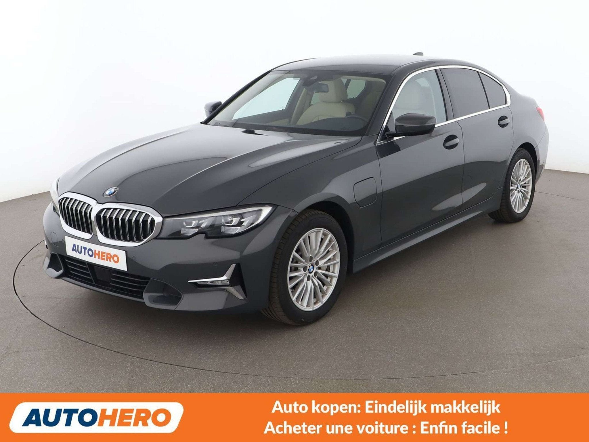 BMW 3 Serie 330 330e Luxury Line (automatique), Autos, Cuir, Achat, 292 ch, Anti démarrage