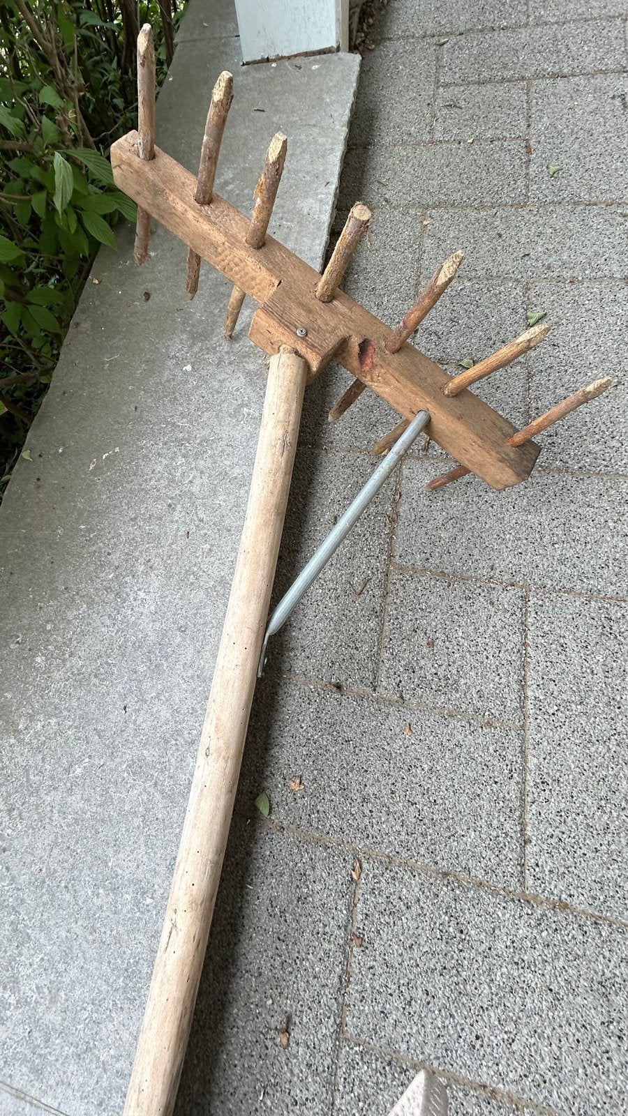 Decoratie hooihark, Ophalen, Gebruikt