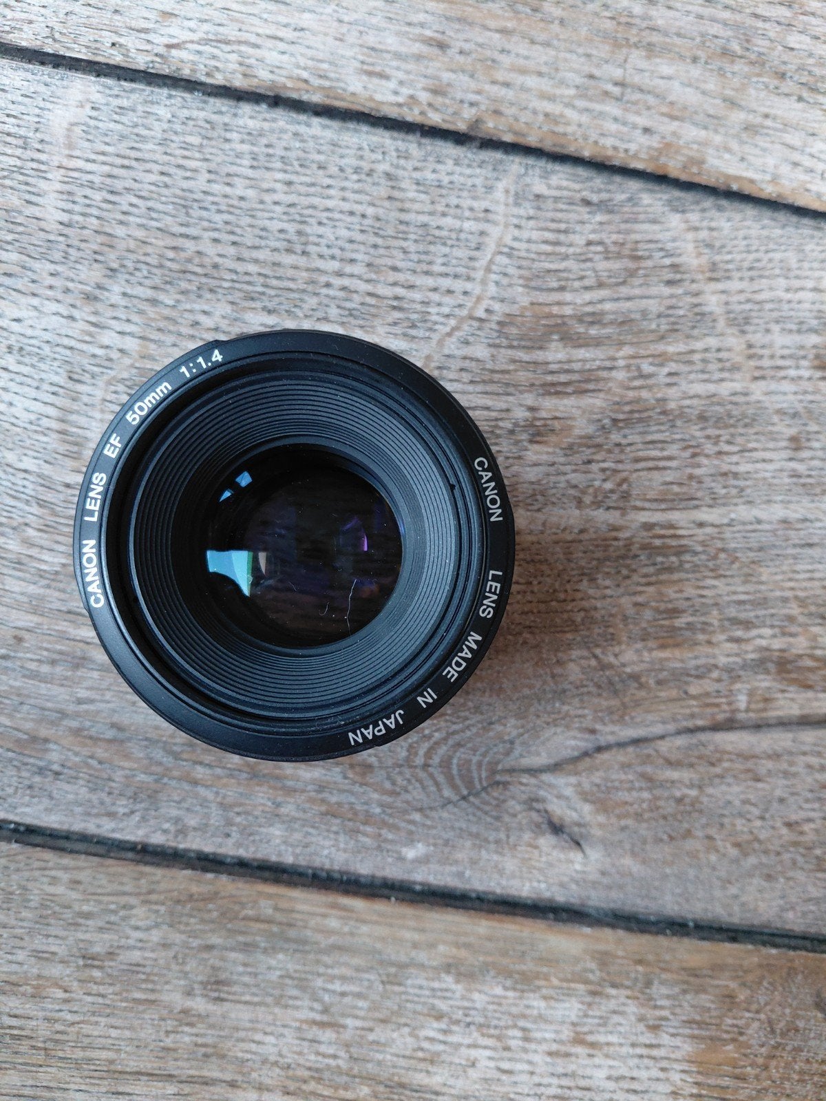 Canon lens ef 50mm 1: 1.4, Audio, Tv en Foto, Ophalen of Verzenden, Gebruikt, Canon