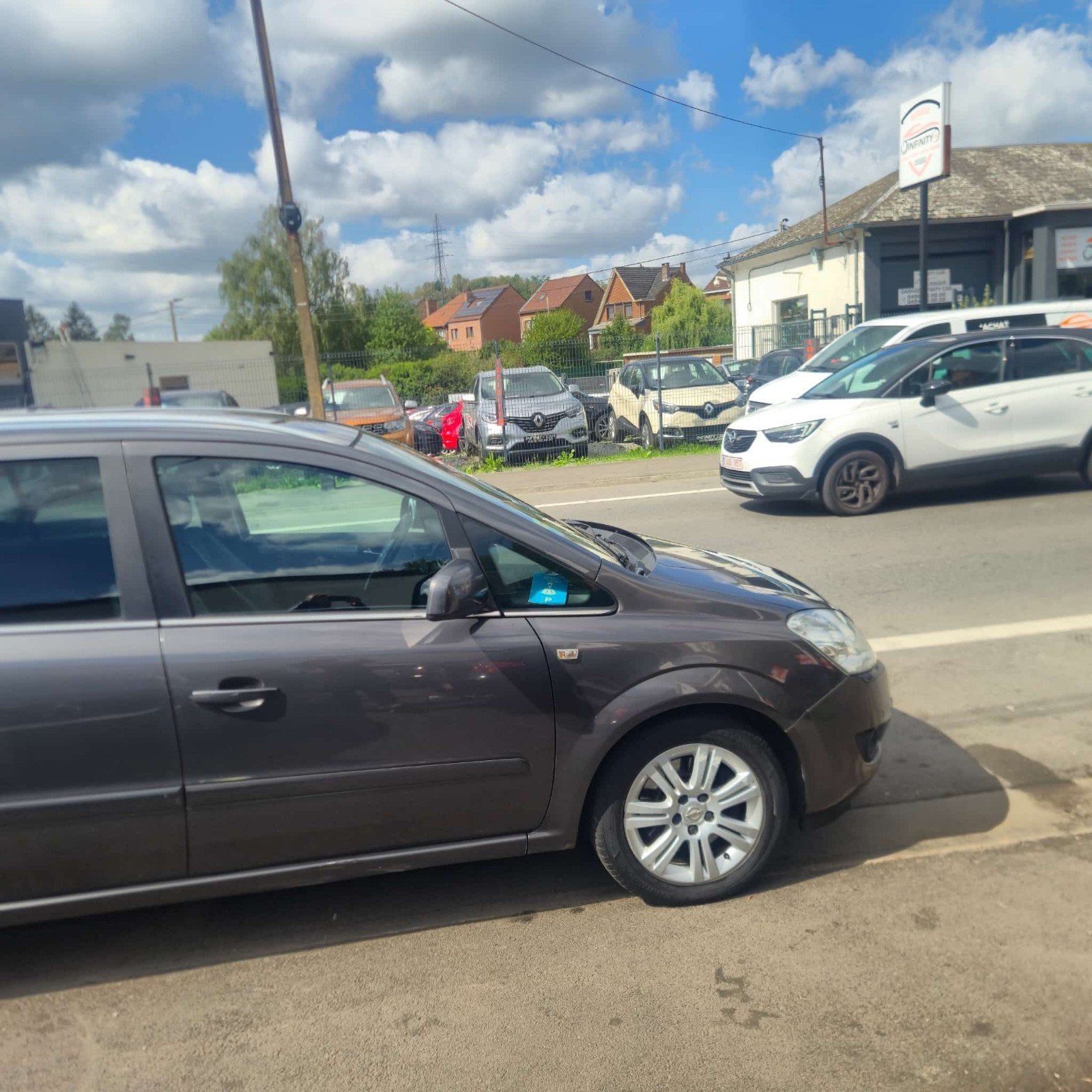 opel zafira- 1.7 diesel- 2011-7 places, Autos, Euro 5, Achat, Boîte manuelle, 5 portes