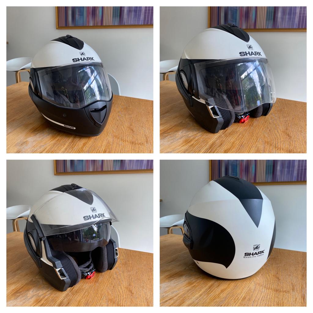 Casque moto modulable Shark, EvoLine Hakka, série 3, L, Seconde main, Enlèvement, L, Casque intégral