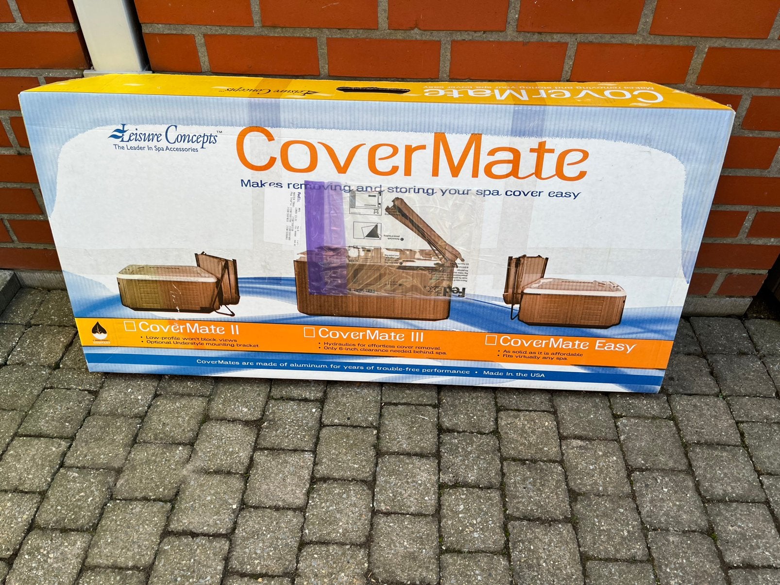 Covermate II Understyle -Luxe coverlift voor Spa of Jacuzzi, Ophalen, Nieuw