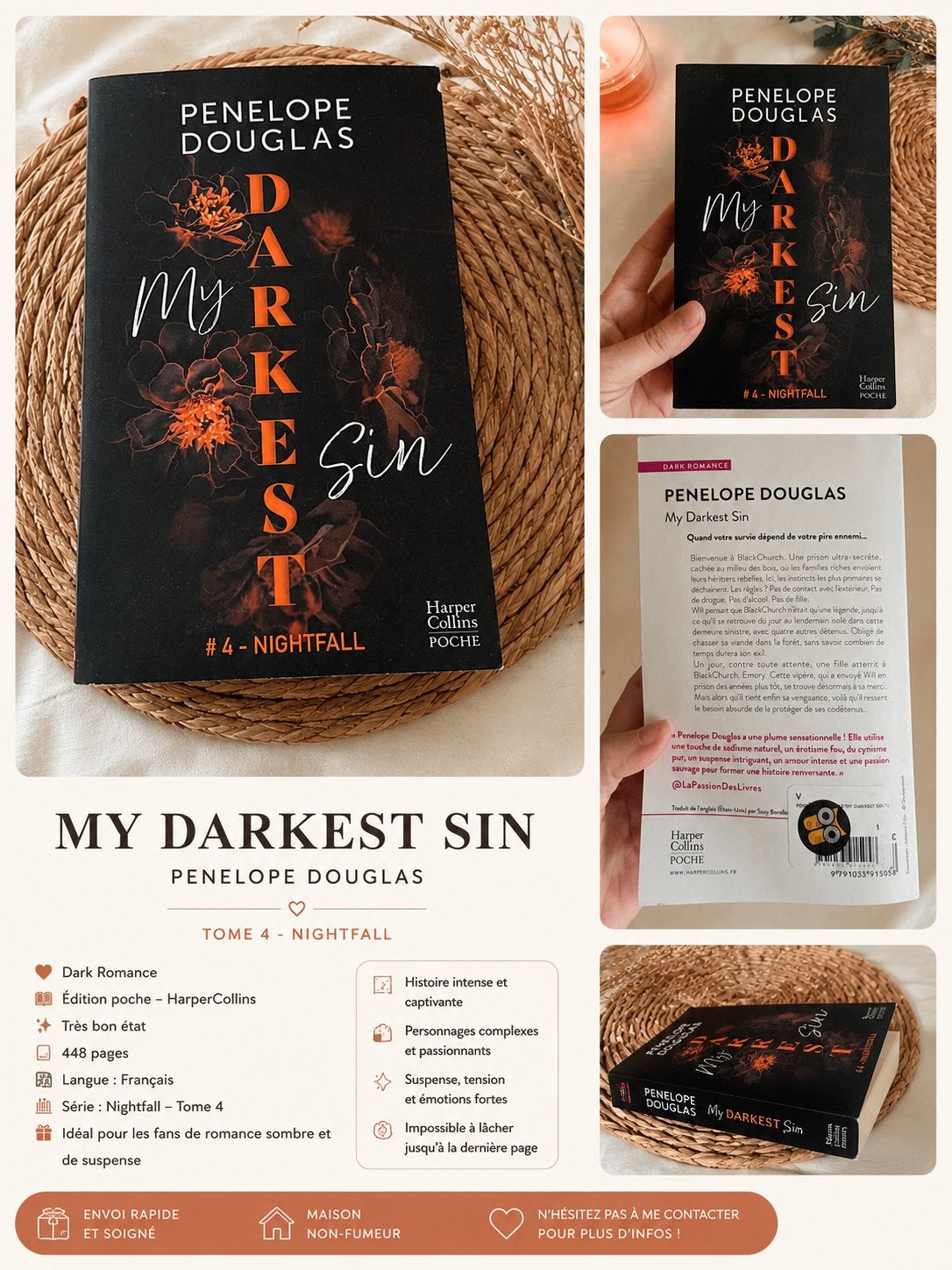 My Darkest Sin – Penelope Douglas Tome 4, Boeken, Ophalen of Verzenden, Gelezen